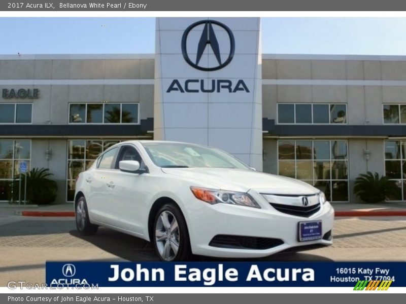 Bellanova White Pearl / Ebony 2017 Acura ILX