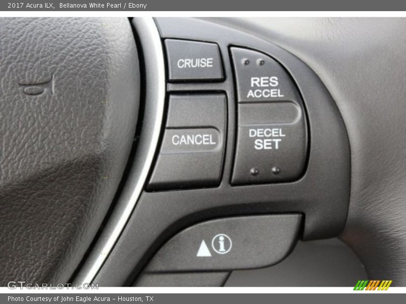 Bellanova White Pearl / Ebony 2017 Acura ILX
