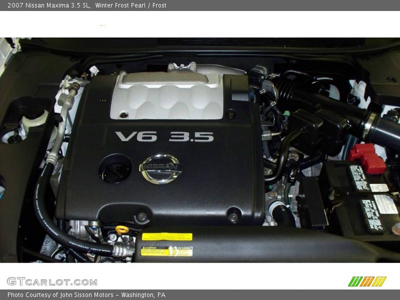 Winter Frost Pearl / Frost 2007 Nissan Maxima 3.5 SL