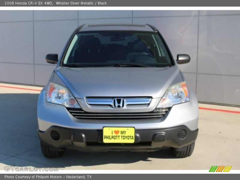 Whistler Silver Metallic / Black 2008 Honda CR-V EX 4WD