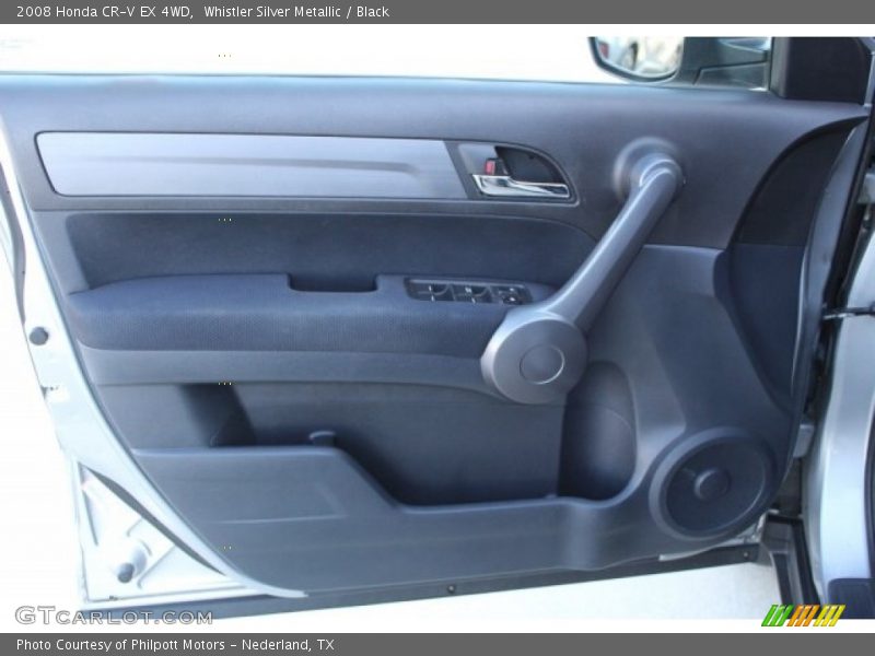 Whistler Silver Metallic / Black 2008 Honda CR-V EX 4WD