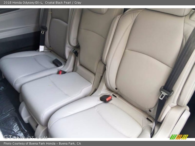 Crystal Black Pearl / Gray 2018 Honda Odyssey EX-L