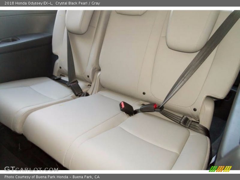 Crystal Black Pearl / Gray 2018 Honda Odyssey EX-L