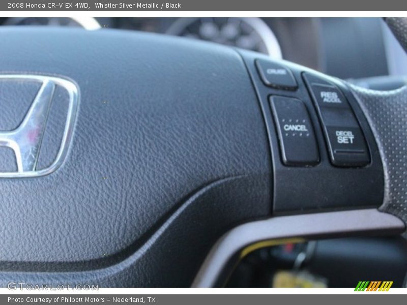 Whistler Silver Metallic / Black 2008 Honda CR-V EX 4WD