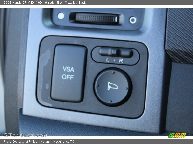 Whistler Silver Metallic / Black 2008 Honda CR-V EX 4WD