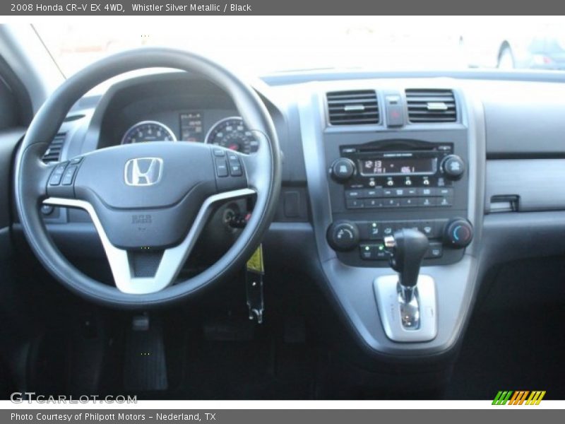 Whistler Silver Metallic / Black 2008 Honda CR-V EX 4WD