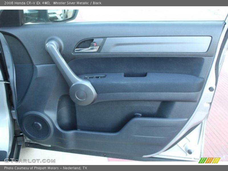 Whistler Silver Metallic / Black 2008 Honda CR-V EX 4WD