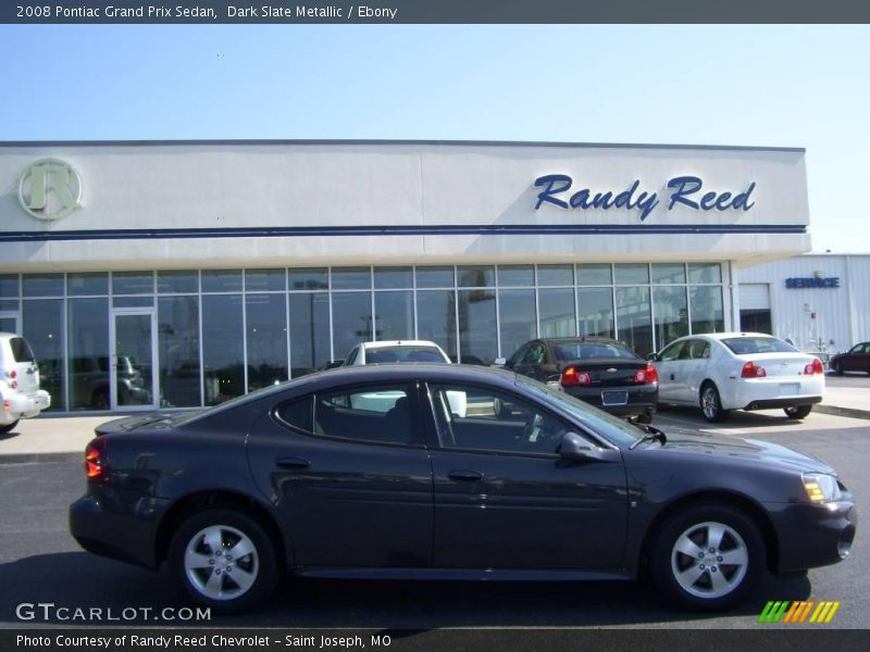 Dark Slate Metallic / Ebony 2008 Pontiac Grand Prix Sedan