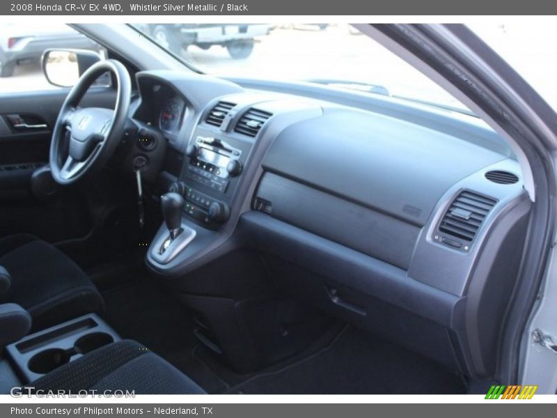 Whistler Silver Metallic / Black 2008 Honda CR-V EX 4WD