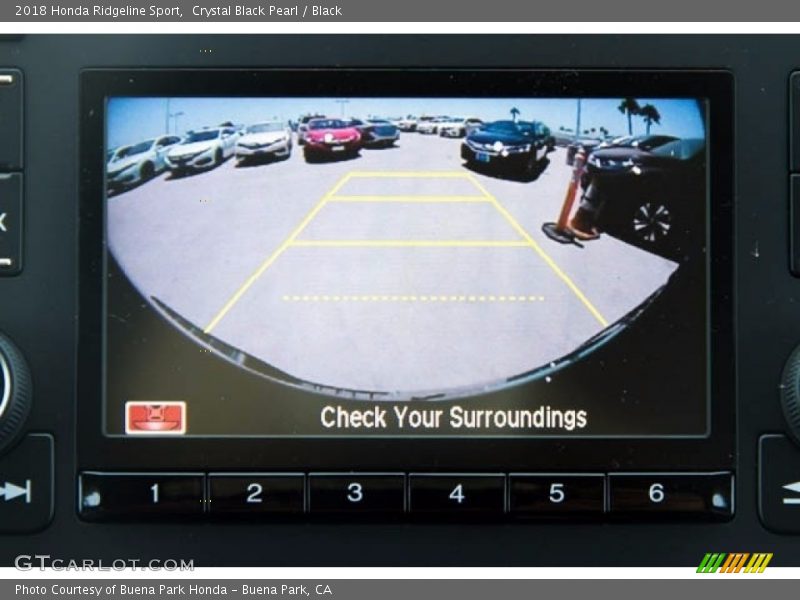 Crystal Black Pearl / Black 2018 Honda Ridgeline Sport