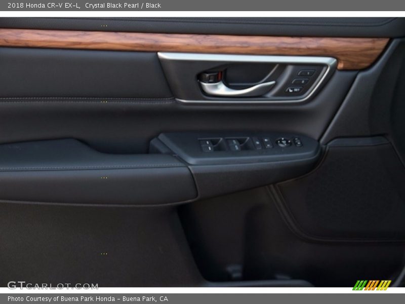 Crystal Black Pearl / Black 2018 Honda CR-V EX-L