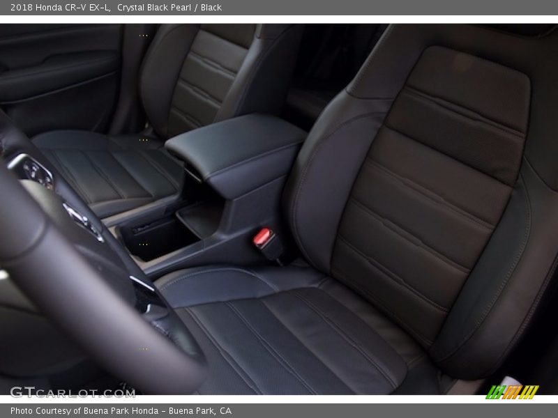 Crystal Black Pearl / Black 2018 Honda CR-V EX-L