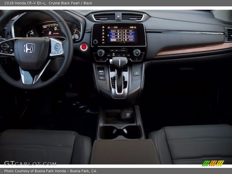Crystal Black Pearl / Black 2018 Honda CR-V EX-L