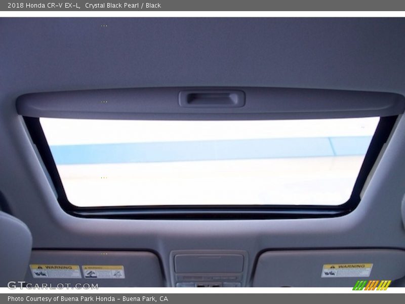 Crystal Black Pearl / Black 2018 Honda CR-V EX-L