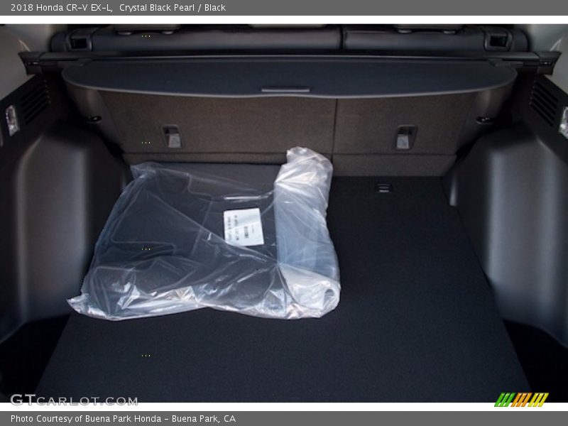 Crystal Black Pearl / Black 2018 Honda CR-V EX-L