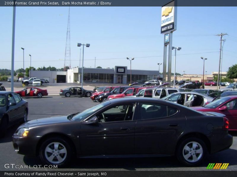 Dark Mocha Metallic / Ebony 2008 Pontiac Grand Prix Sedan