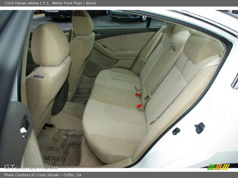 Winter Frost Pearl / Blond 2009 Nissan Altima 2.5 S