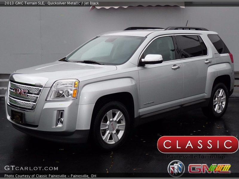 Quicksilver Metallic / Jet Black 2013 GMC Terrain SLE