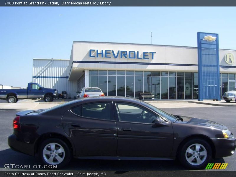 Dark Mocha Metallic / Ebony 2008 Pontiac Grand Prix Sedan