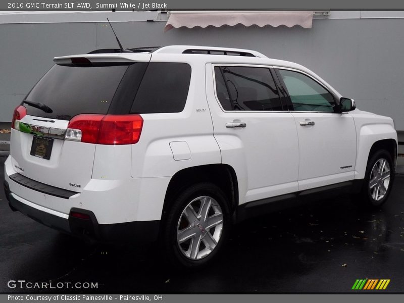 Summit White / Jet Black 2010 GMC Terrain SLT AWD