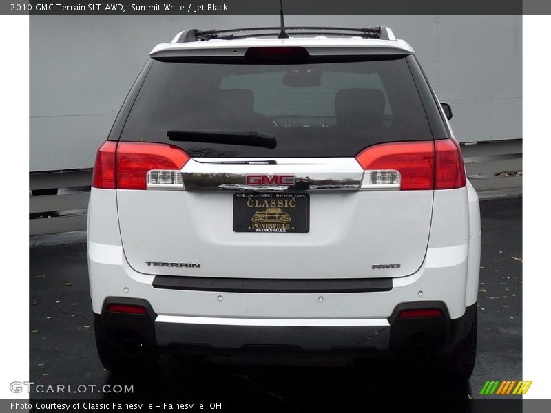 Summit White / Jet Black 2010 GMC Terrain SLT AWD