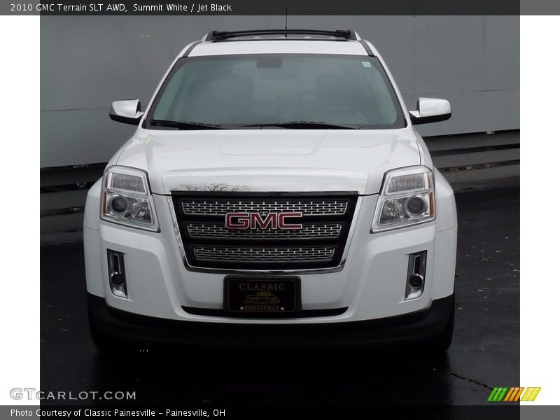 Summit White / Jet Black 2010 GMC Terrain SLT AWD
