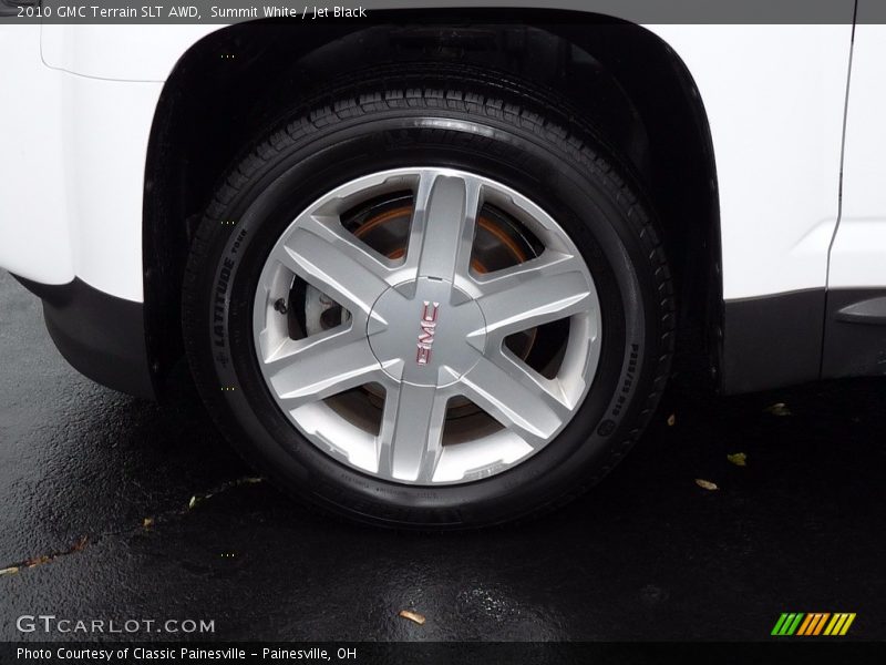 Summit White / Jet Black 2010 GMC Terrain SLT AWD