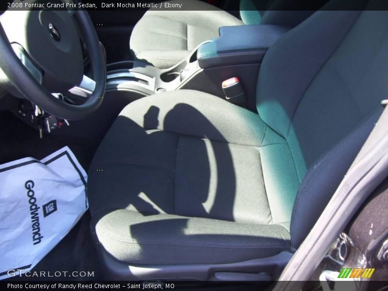 Dark Mocha Metallic / Ebony 2008 Pontiac Grand Prix Sedan