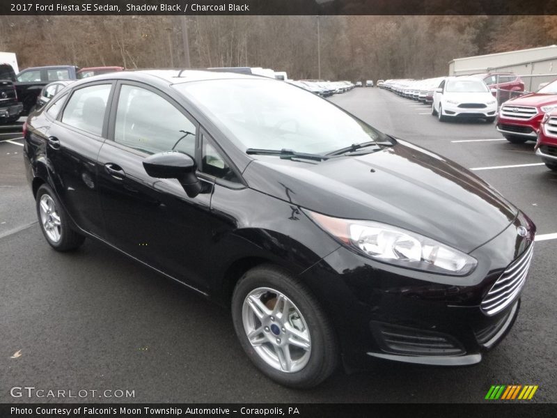 Shadow Black / Charcoal Black 2017 Ford Fiesta SE Sedan