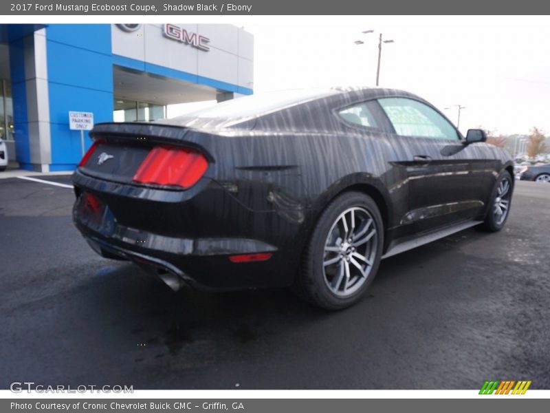 Shadow Black / Ebony 2017 Ford Mustang Ecoboost Coupe