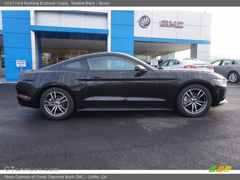 Shadow Black / Ebony 2017 Ford Mustang Ecoboost Coupe