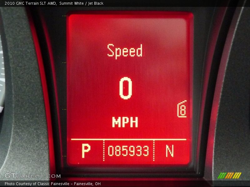 Summit White / Jet Black 2010 GMC Terrain SLT AWD