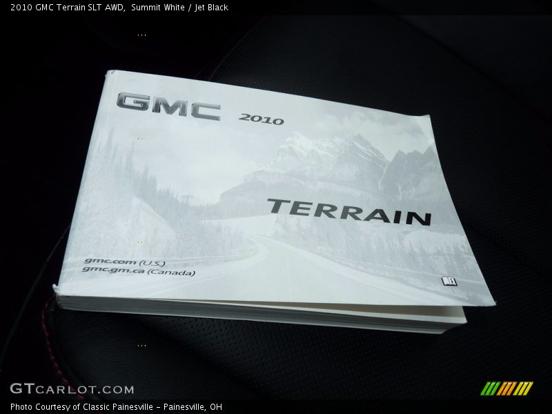 Summit White / Jet Black 2010 GMC Terrain SLT AWD