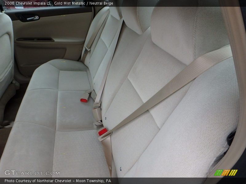 Gold Mist Metallic / Neutral Beige 2008 Chevrolet Impala LS