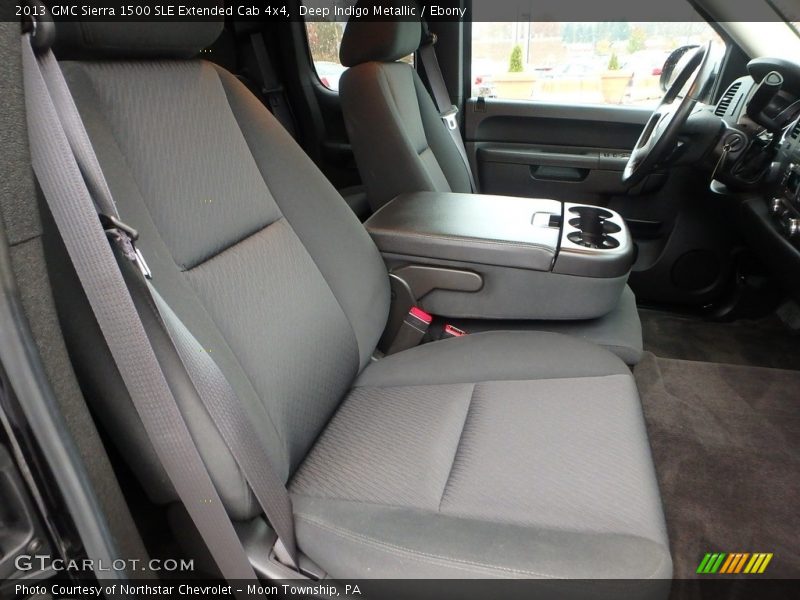 Deep Indigo Metallic / Ebony 2013 GMC Sierra 1500 SLE Extended Cab 4x4