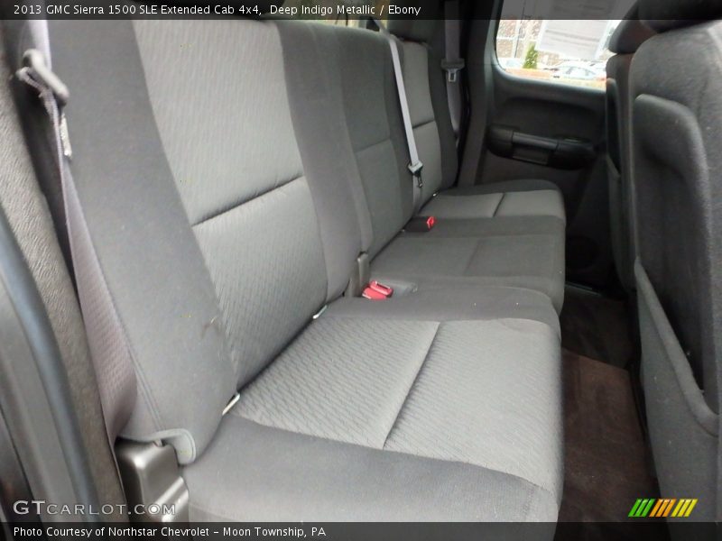 Deep Indigo Metallic / Ebony 2013 GMC Sierra 1500 SLE Extended Cab 4x4