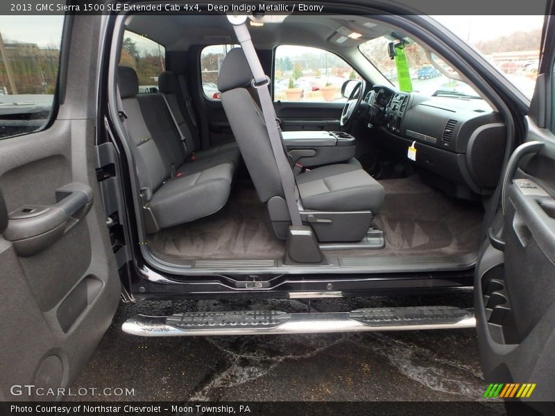 Deep Indigo Metallic / Ebony 2013 GMC Sierra 1500 SLE Extended Cab 4x4