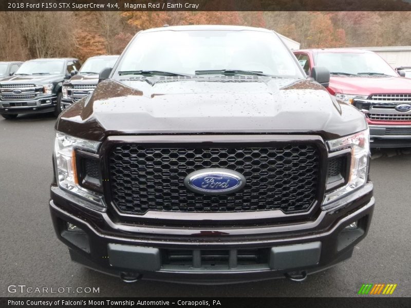 Magma Red / Earth Gray 2018 Ford F150 STX SuperCrew 4x4