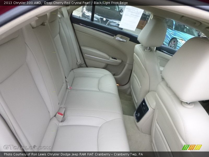 Deep Cherry Red Crystal Pearl / Black/Light Frost Beige 2013 Chrysler 300 AWD