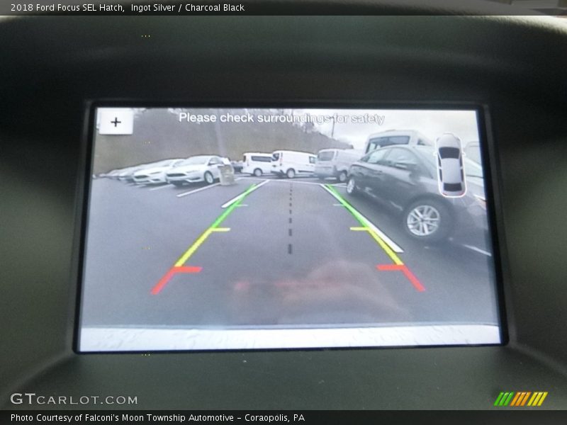 Ingot Silver / Charcoal Black 2018 Ford Focus SEL Hatch