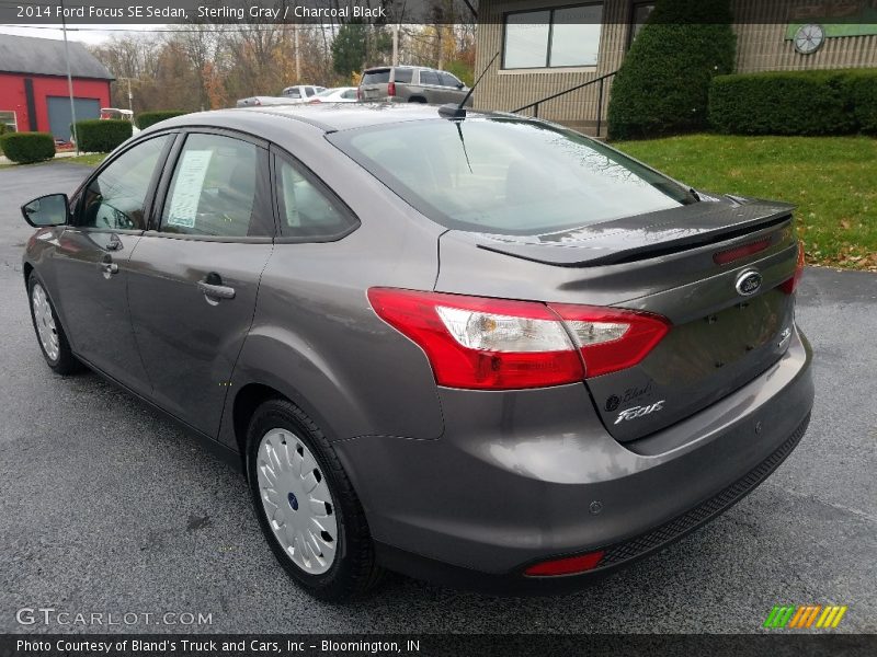 Sterling Gray / Charcoal Black 2014 Ford Focus SE Sedan