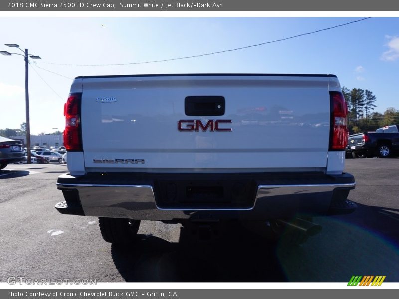 Summit White / Jet Black/­Dark Ash 2018 GMC Sierra 2500HD Crew Cab