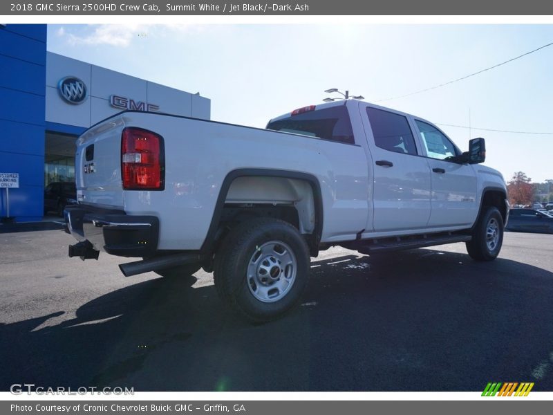 Summit White / Jet Black/­Dark Ash 2018 GMC Sierra 2500HD Crew Cab