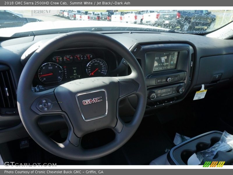 Summit White / Jet Black/­Dark Ash 2018 GMC Sierra 2500HD Crew Cab