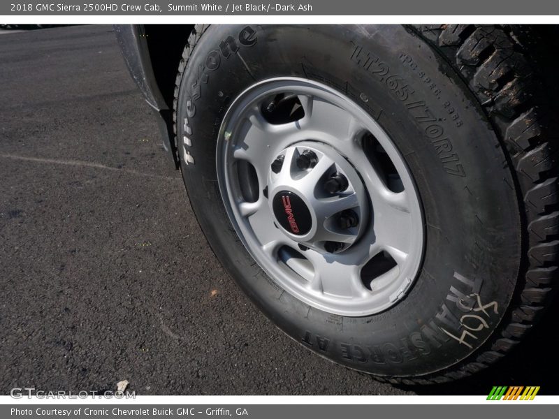 Summit White / Jet Black/­Dark Ash 2018 GMC Sierra 2500HD Crew Cab