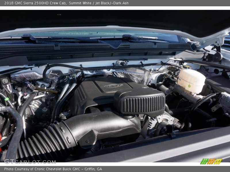 Summit White / Jet Black/­Dark Ash 2018 GMC Sierra 2500HD Crew Cab