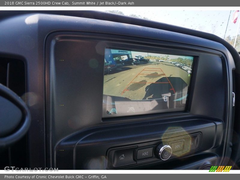 Summit White / Jet Black/­Dark Ash 2018 GMC Sierra 2500HD Crew Cab