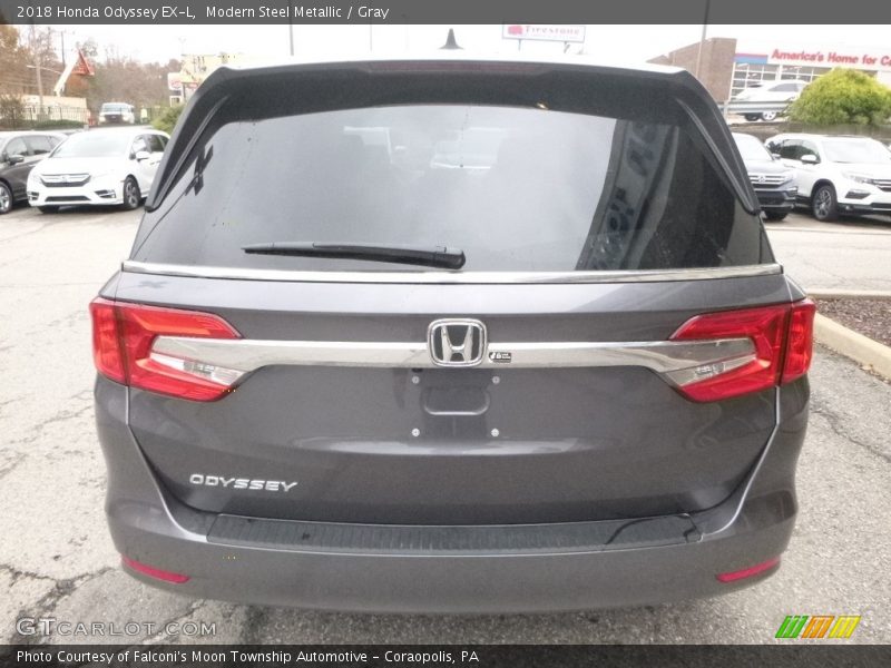 Modern Steel Metallic / Gray 2018 Honda Odyssey EX-L