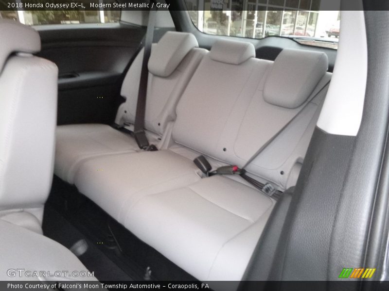 Modern Steel Metallic / Gray 2018 Honda Odyssey EX-L