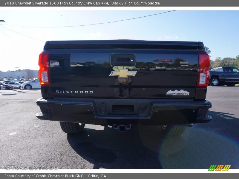 Black / High Country Saddle 2018 Chevrolet Silverado 1500 High Country Crew Cab 4x4